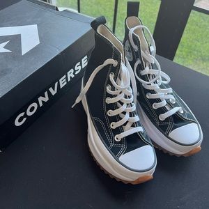 Converse platform NEVER WORN Just tried on